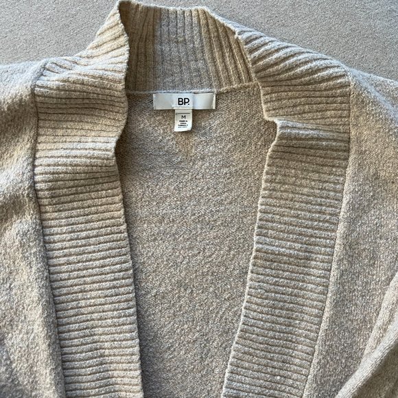 bp from Nordstrom Tan Open Cardigan Sz M EUC - Picture 3 of 7